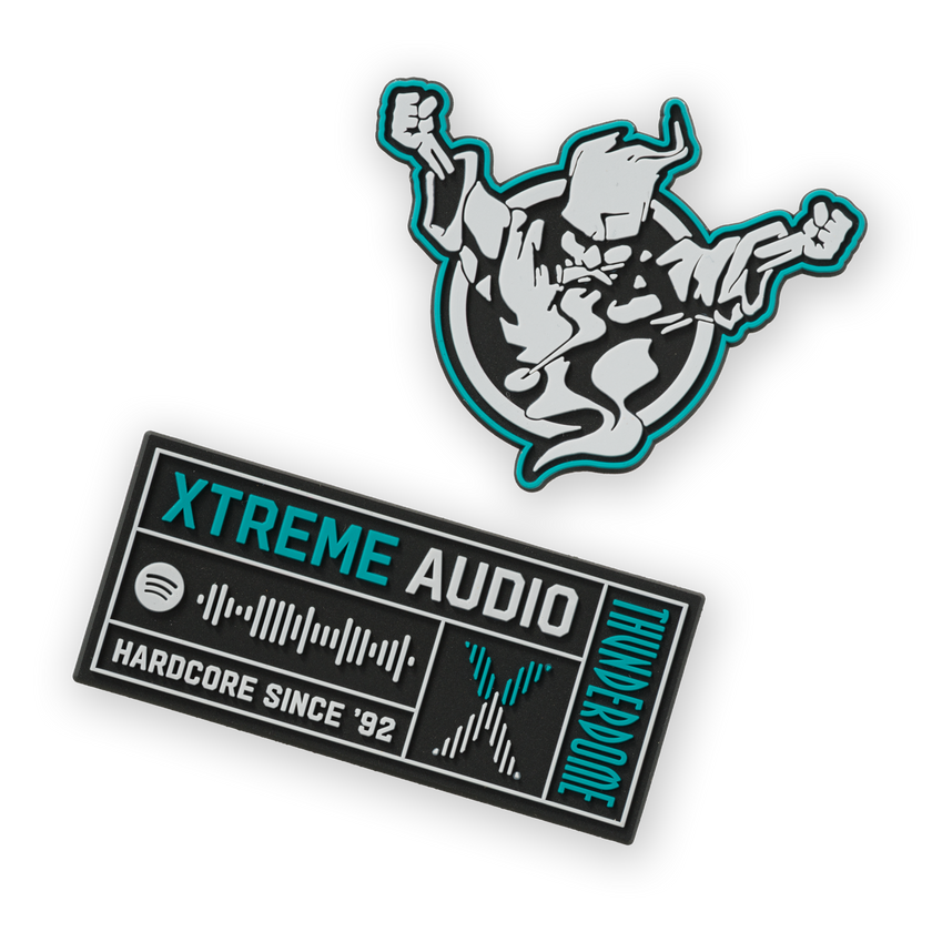 Thunderdome Xtreme Audio Magnet 2-set - gabber hardcore merchandise