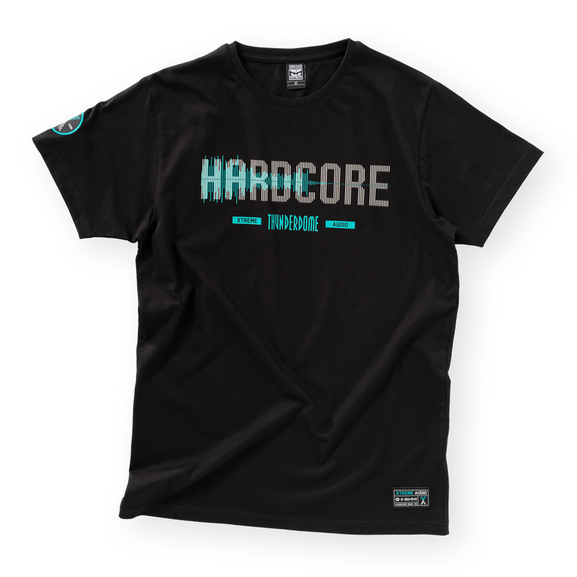 Thunderdome Xtreme Audio T-shirt black - gabber hardcore merchandise