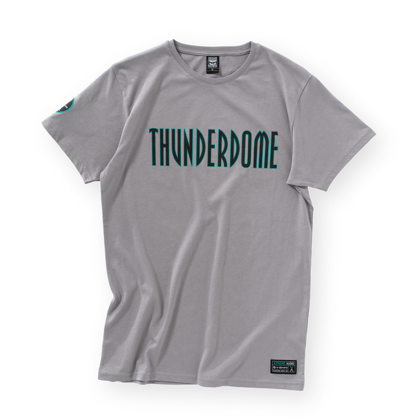 Thunderdome Xtreme Audio T-shirt grey - gabber hardcore merchandise