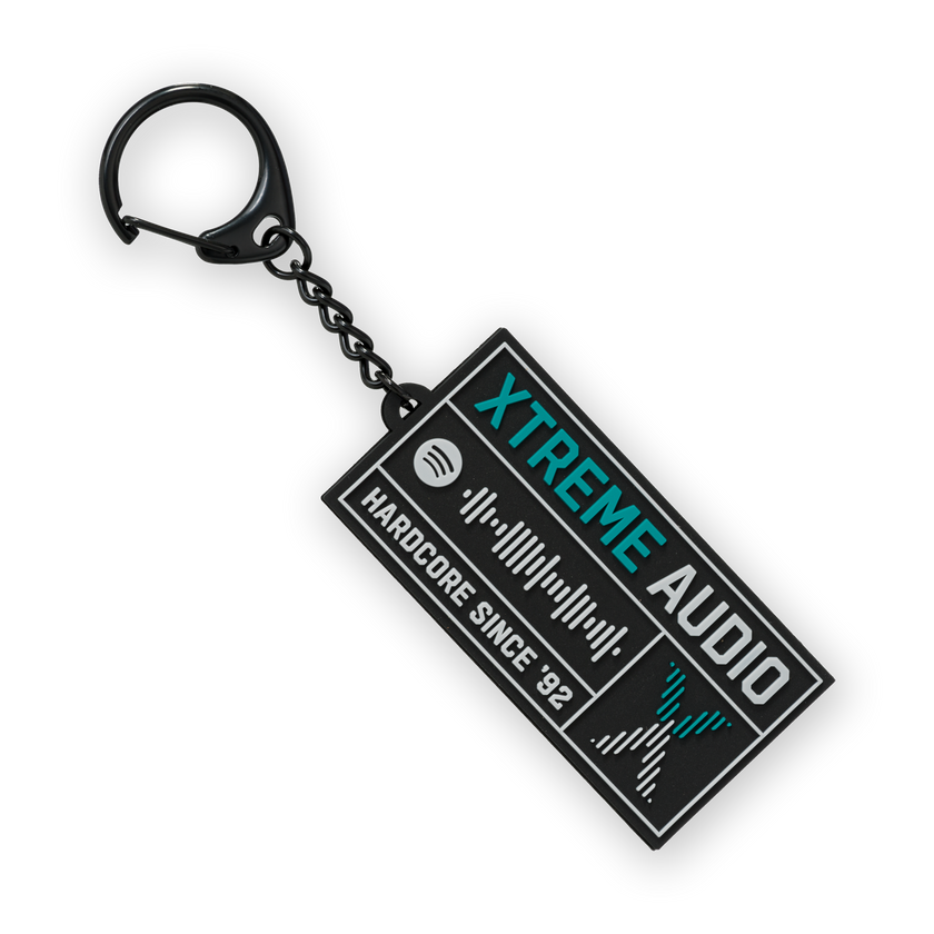 Thunderdome Xtreme Audio keychain - gabber hardcore merchandise