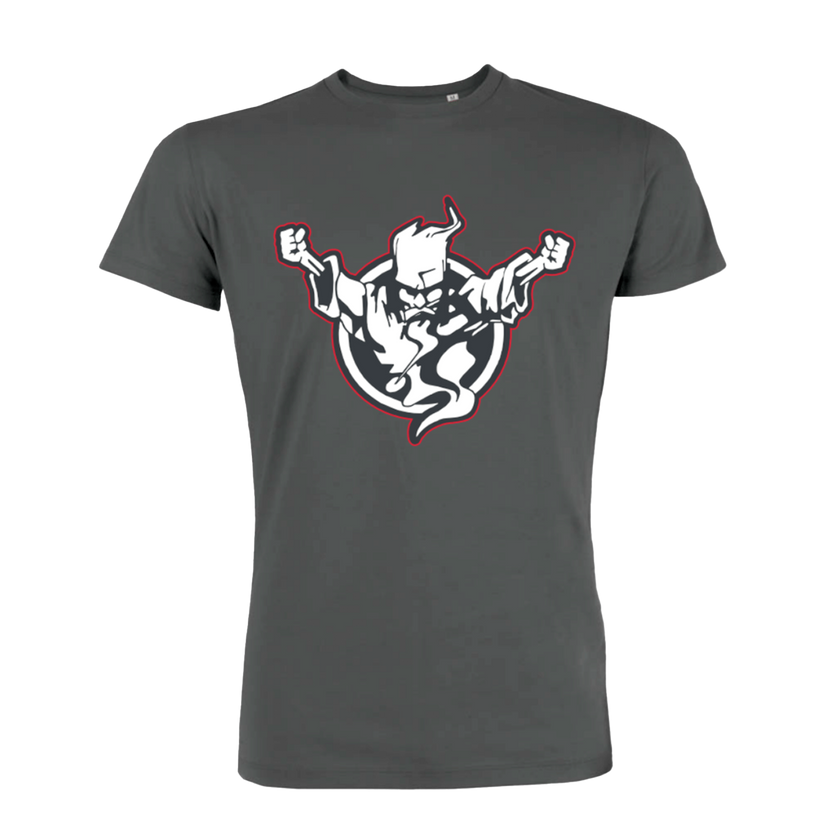 Thunderdome antracite t-shirt men - gabber hardcore merchandise