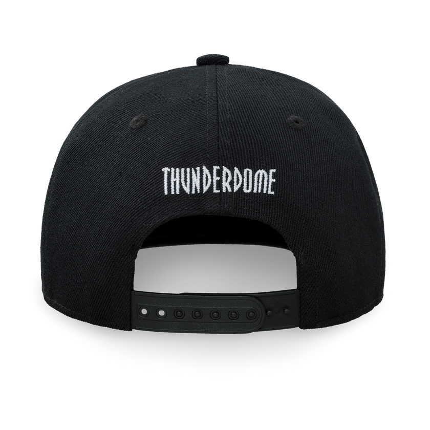 Thunderdome baseball cap black/white - gabber hardcore merchandise