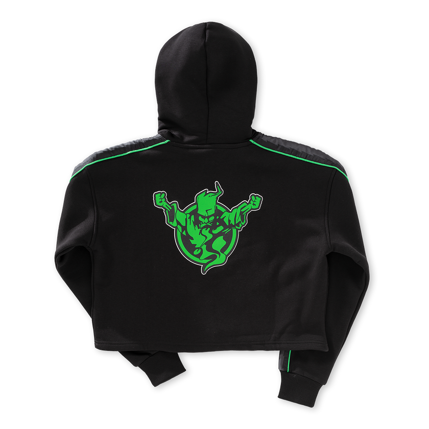 Thunderdome cropped Hoodie - gabber hardcore merchandise