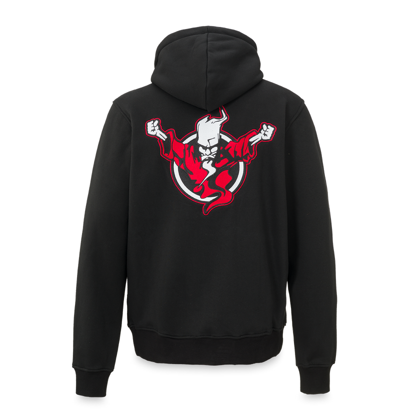 Thunderdome hooded men black - gabber hardcore merchandise