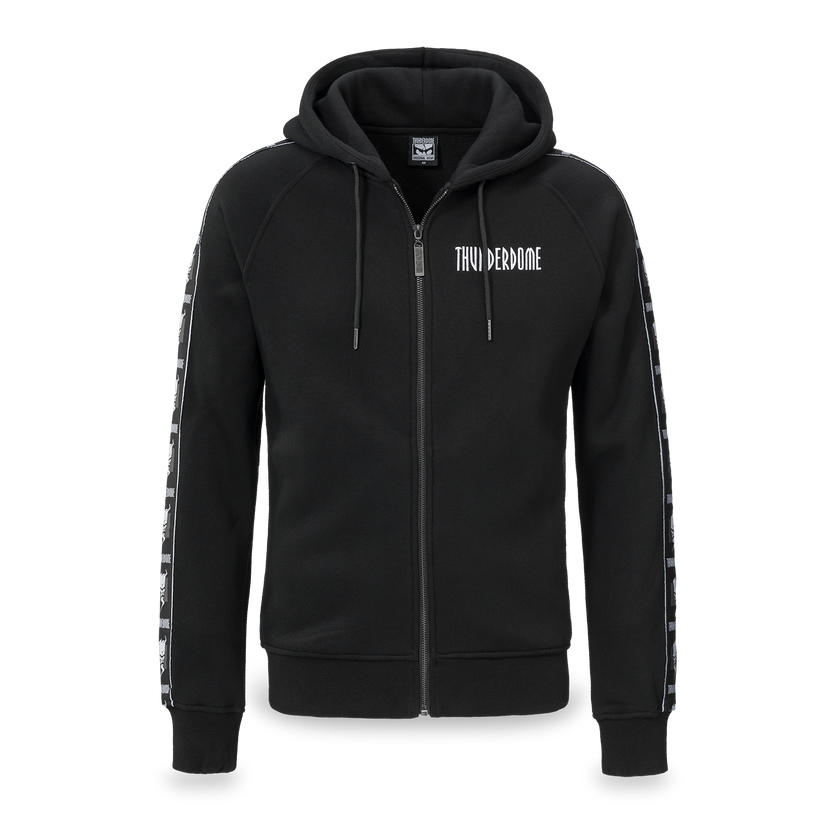 Thunderdome hooded zip tape - gabber hardcore merchandise