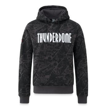 Thunderdome パーカー ダークグレー/ホワイト image