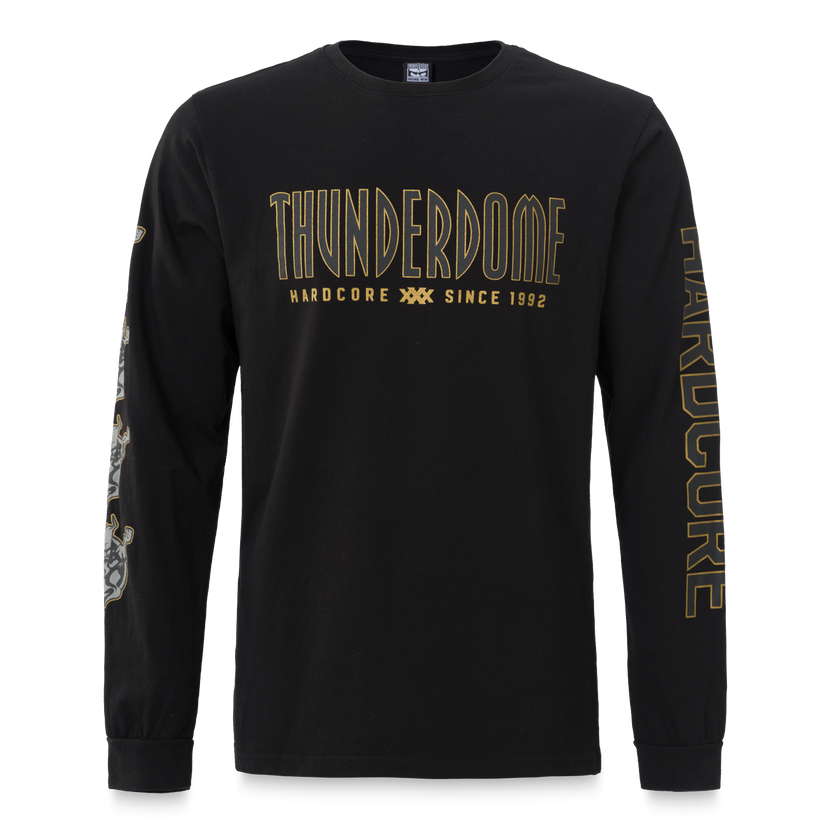 Thunderdome longsleeve black - gabber hardcore merchandise