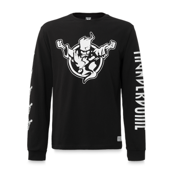 Thunderdome 長袖Tシャツ ブラック/ホワイト image