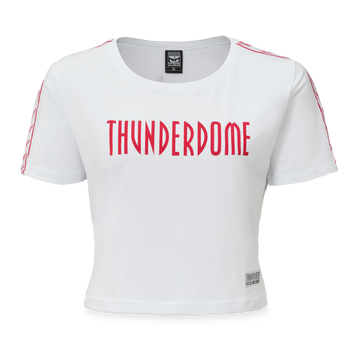 Thunderdome ショート Tシャツ 白/赤 image