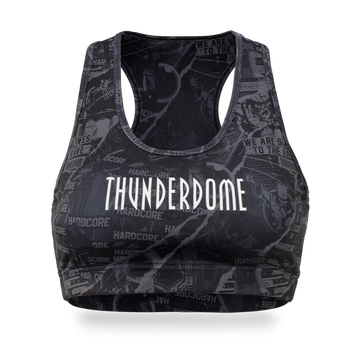 Thunderdome スポーツブラ グレー/ホワイト image
