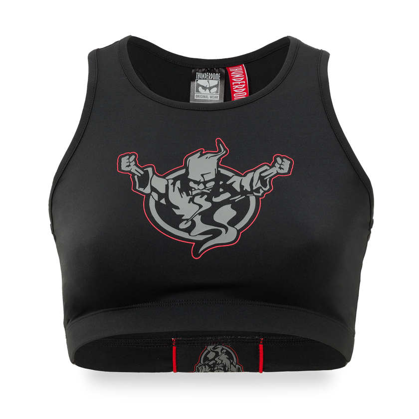 Thunderdome sporttop black - gabber hardcore merchandise