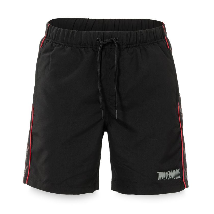 Thunderdome swimshort black - gabber hardcore merchandise