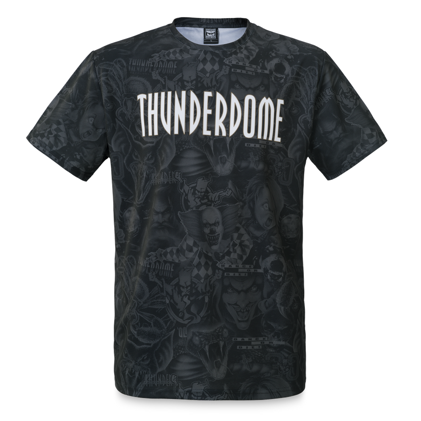 Thunderdome t-shirt bitmap/grey - gabber hardcore merchandise