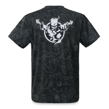 Thunderdome Tシャツ ビットマップ/グレー image