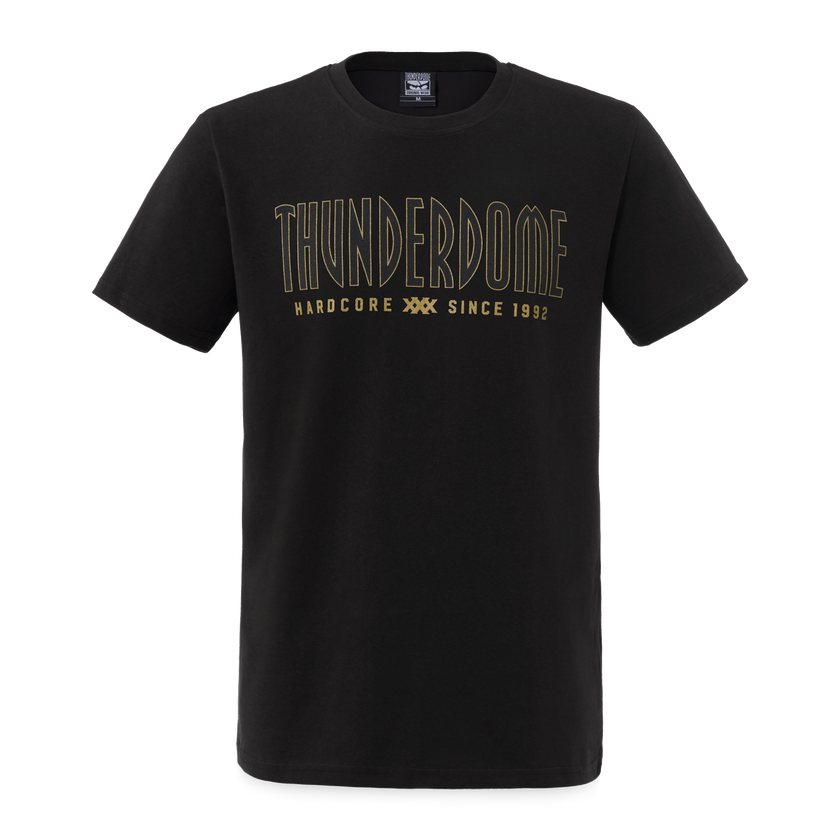 Thunderdome t-shirt black - gabber hardcore merchandise