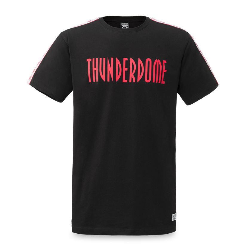 Thunderdome t-shirt black/red - gabber hardcore merchandise