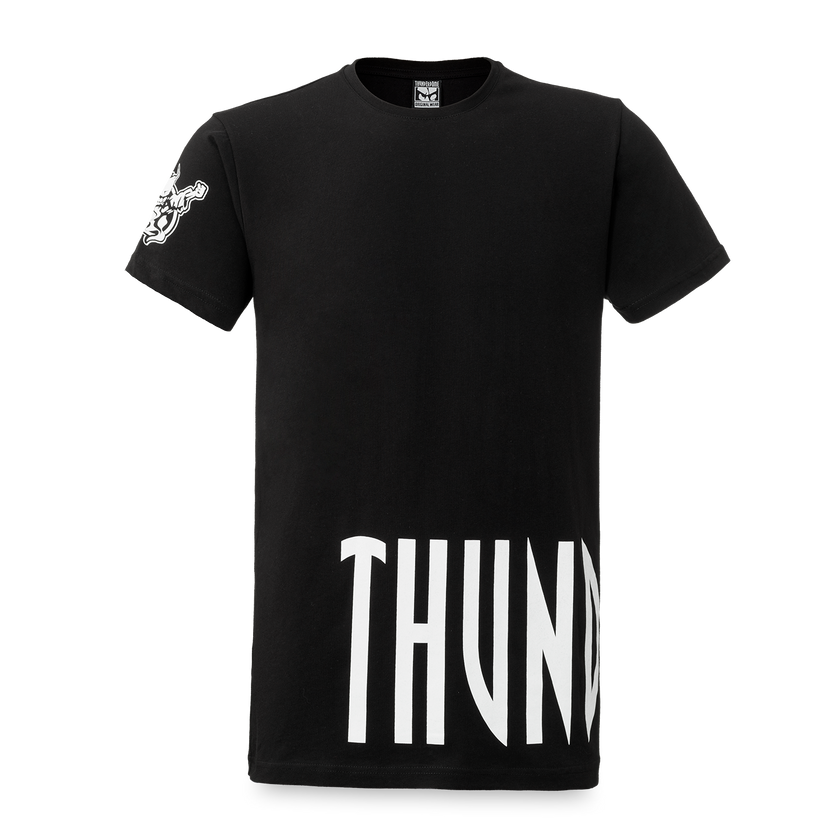 Thunderdome t-shirt black/white - gabber hardcore merchandise