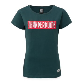Thunderdome Tシャツ ティール/レッド image