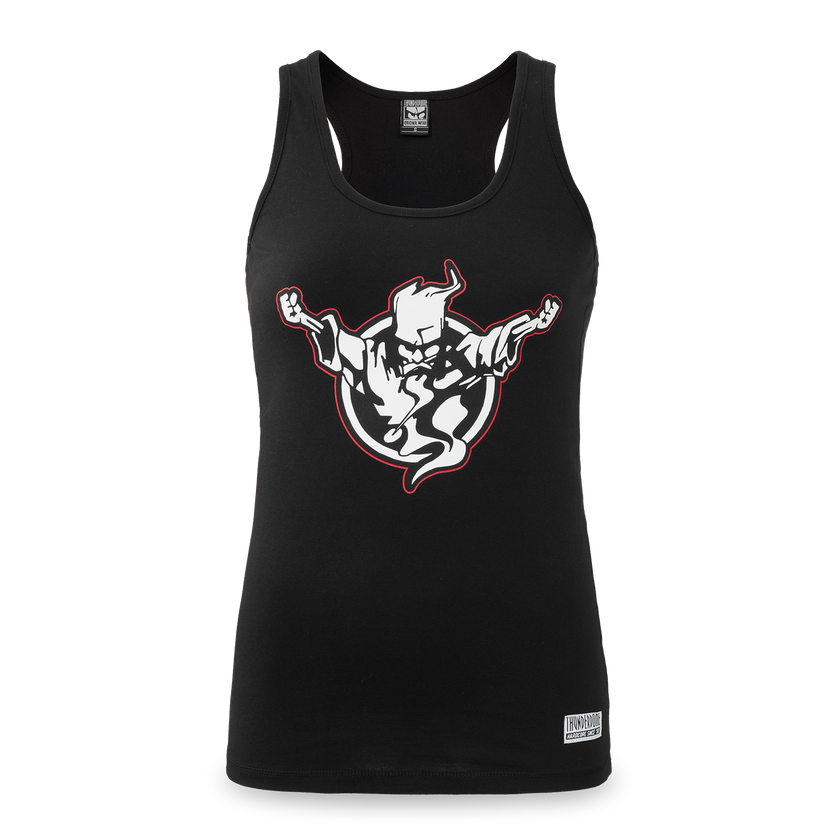 Thunderdome tanktop black/red - gabber hardcore merchandise