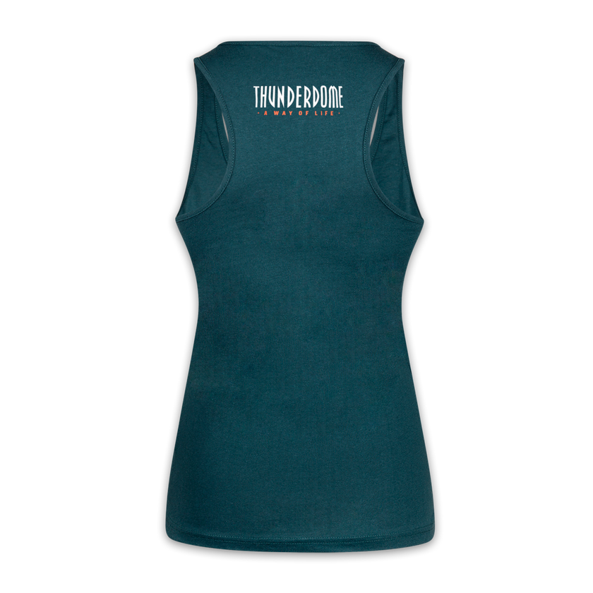 Thunderdome tanktop petrol - gabber hardcore merchandise