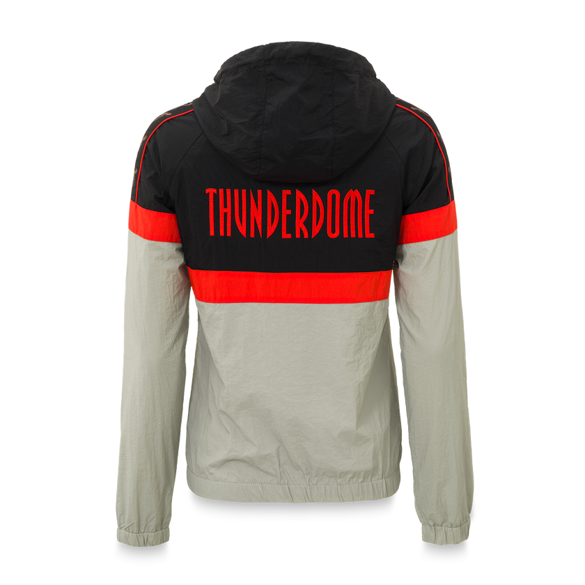 Thunderdome track jacket black/grey - gabber hardcore merchandise