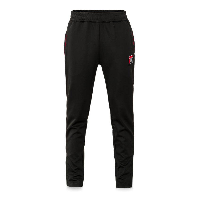 Thunderdome track pants black/red - gabber hardcore merchandise