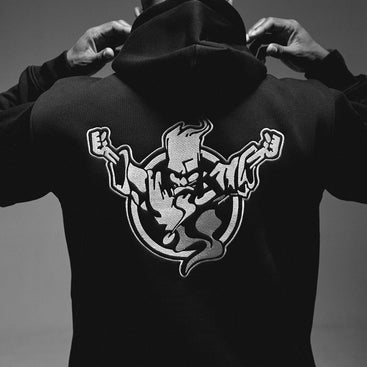 Thunderdome Monochrome Hoodie image