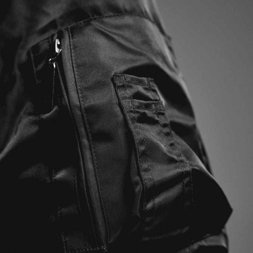 Thunderdome Monochrome Bomber jacket