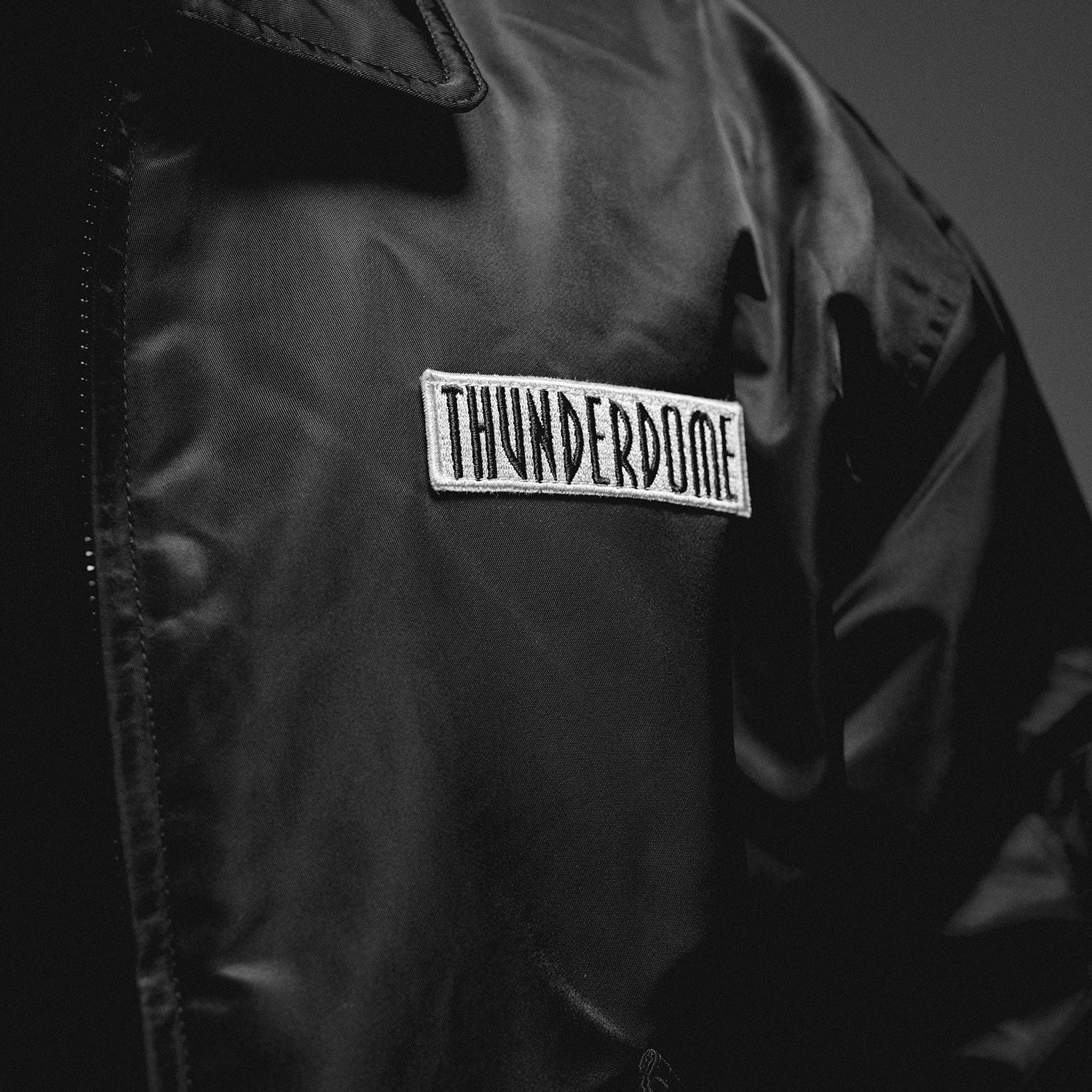 Thunderdome Monochrome Bomber Jacket | Hardcore Gabber Jacket