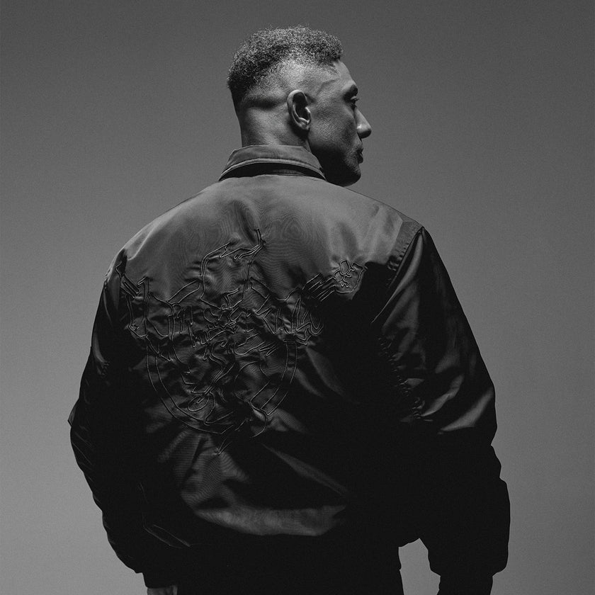 Thunderdome Monochrome Bomber jacket