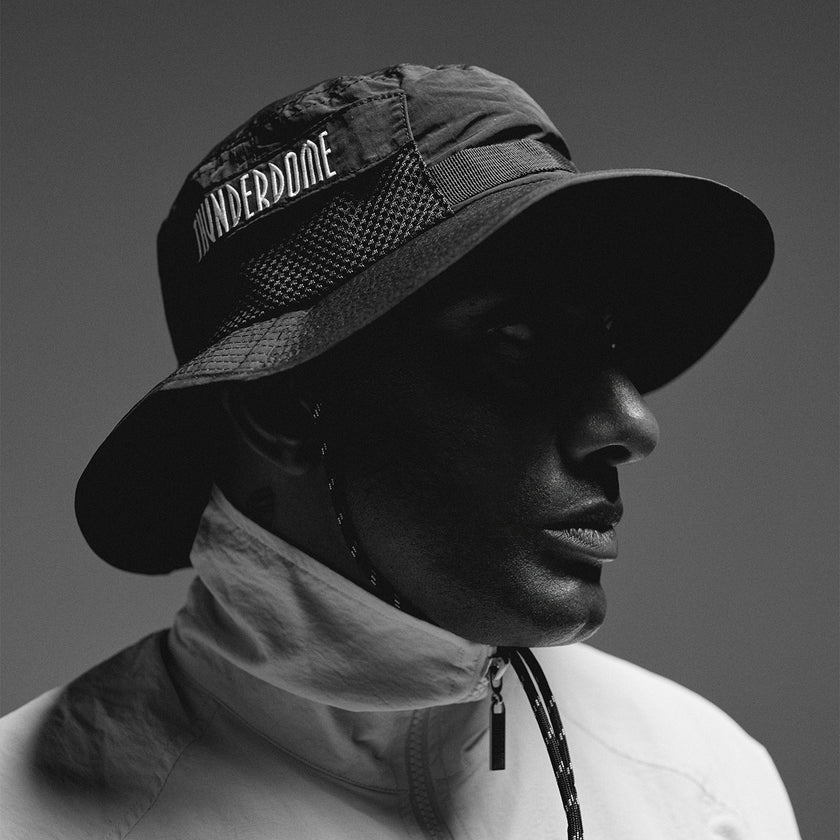 Thunderdome Monochrome Bucket hat