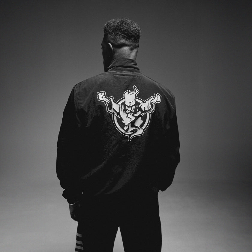 Thunderdome Monochrome Black Track jacket