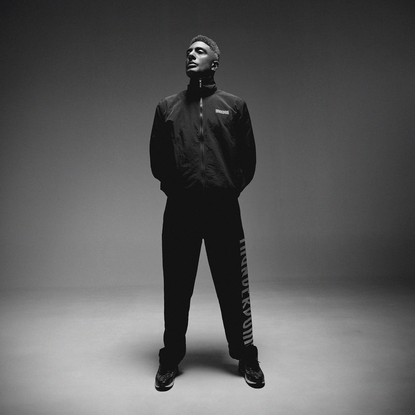 Thunderdome Monochrome Black Track jacket