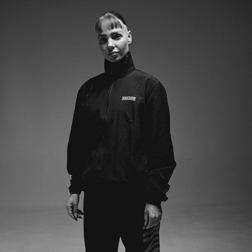 Thunderdome Monochrome Black Track jacket