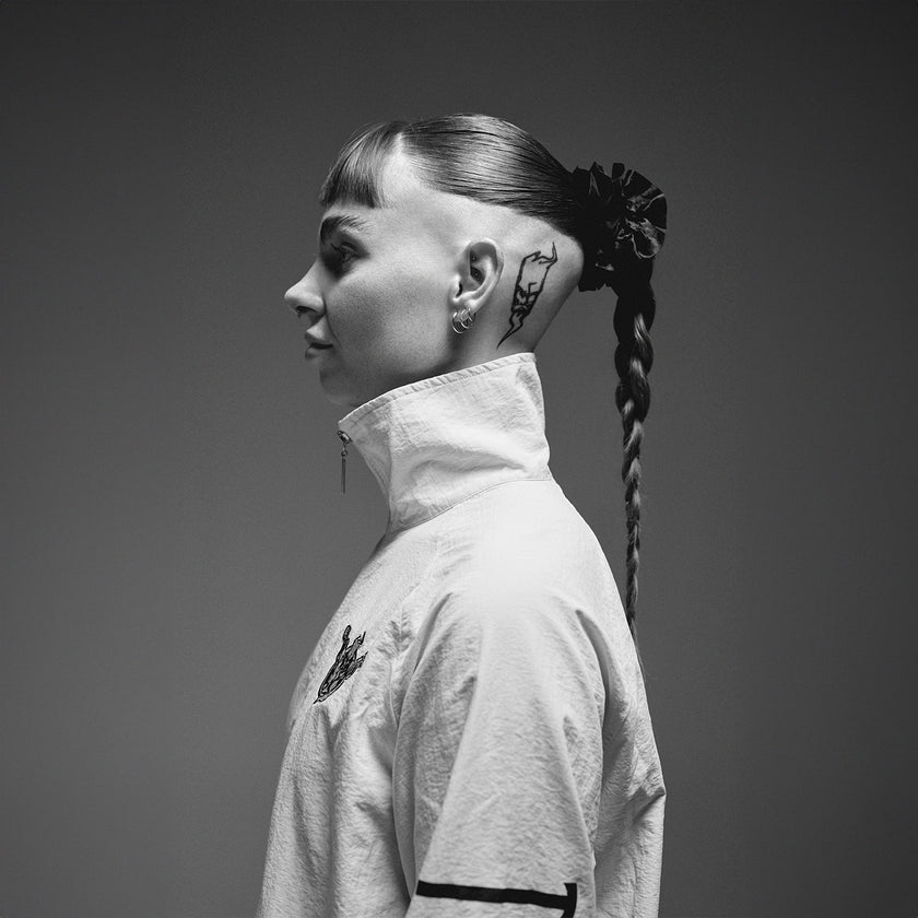 Thunderdome Monochrome Off white Track jacket
