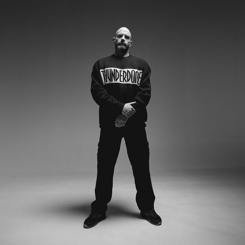 Thunderdome Monochrome Knitted sweater