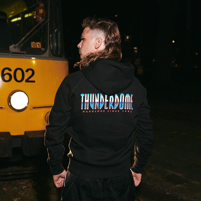 Thunderdome hoodie wizard black/red men